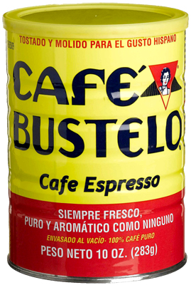 Bustelo Cuban Coffee 10 oz Can.